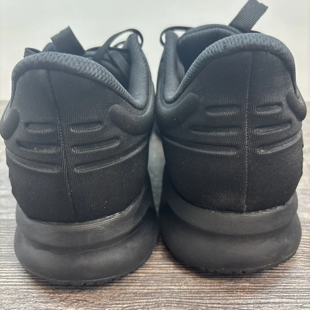KURU Shift Men's 12 Sneaker Shoe‎ Jet Black Leather Anti-Slip Walking Work